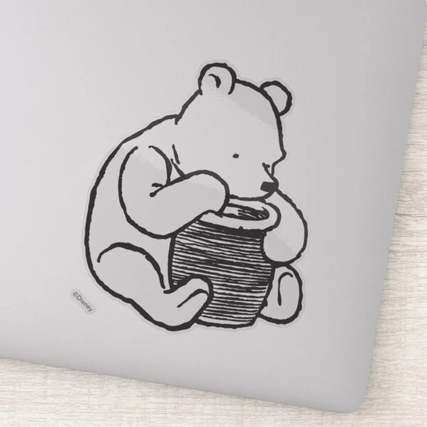 Sketch Winnie The Pooh 3 Sticker