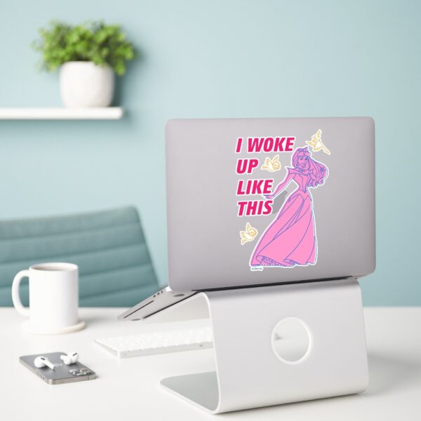 Sleeping_Beauty_“I_Woke_Up_Like_This”_Sticker_3 Sleeping Beauty I Woke Up Like This Sticker