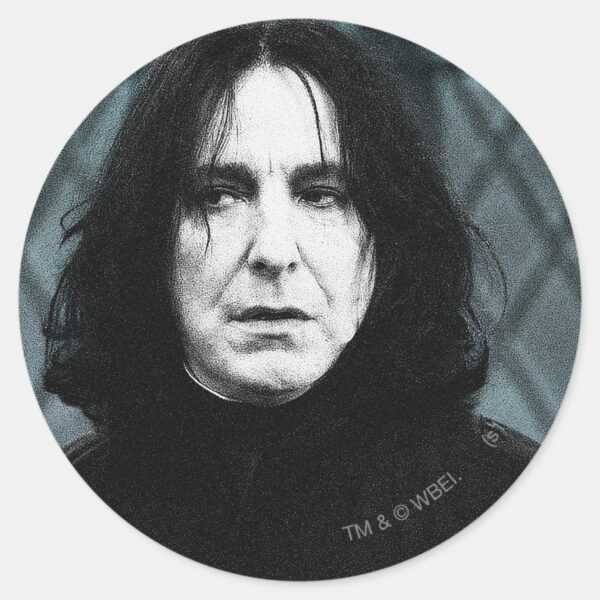 Snape_1_classic_round_sticker_1 Snape 1 Classic Round Sticker