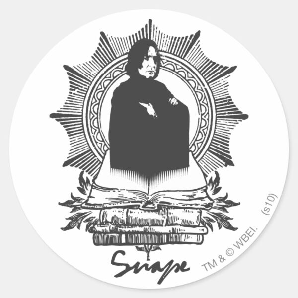 Snape_2_classic_round_sticker_1 Snape 2 Classic Round Sticker