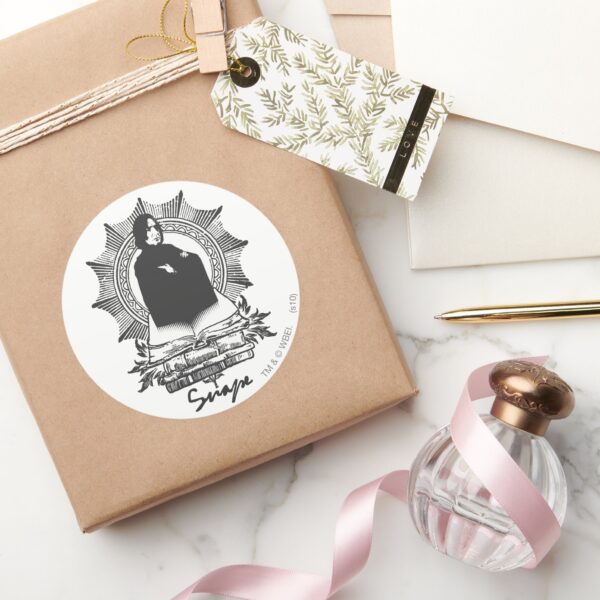 Snape_2_classic_round_sticker_5 Snape 2 Classic Round Sticker