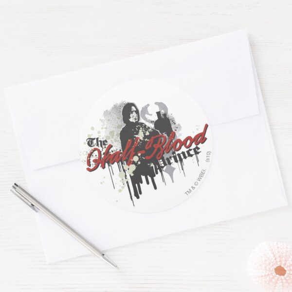 Snape_4_classic_round_sticker_3 Snape 4 Classic Round Sticker