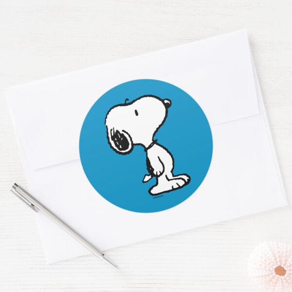 Snoopy_Classic_Comics_Classic_Round_Sticker_3 Snoopy Classic Comics Classic Round Sticker