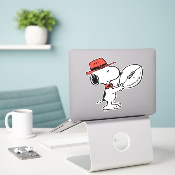Snoopy_Varsity_Sports_Football_Sticker_3 Snoopy Varsity Sports Football Sticker