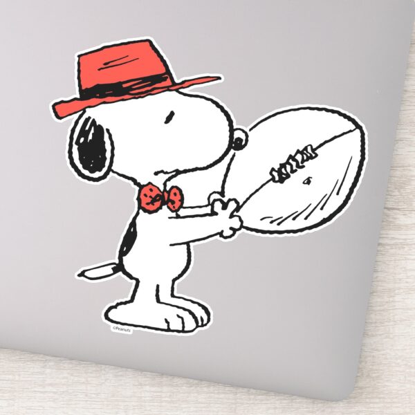 Snoopy_Varsity_Sports_Football_Sticker_9 Snoopy Varsity Sports Football Sticker