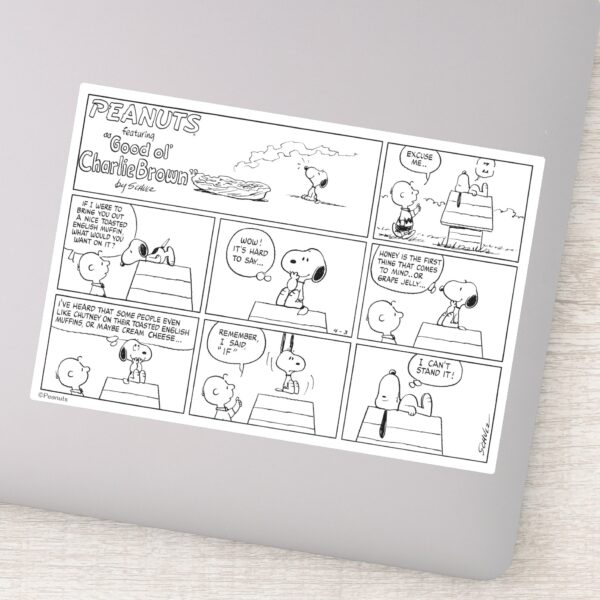 Snoopy_&_Charlie_Brown___English_Muffin_Sticker_9 Snoopy Charlie Brown English Muffin Sticker