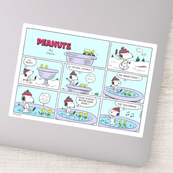 Snoopy_&_Friends_Hockey_Game_Sticker_9 Snoopy Friends Hockey Game Sticker