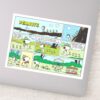 Snoopy_&_Friends___Go_Camping_Sticker_9 Snoopy Friends Go Camping Sticker