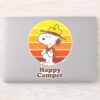 Snoopy___Beagle_Scout_-_Happy_Camper_Sticker_8 Snoopy Beagle Scout Happy Camper Sticker
