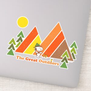 Snoopy___Beagle_Scout_-_The_Great_Outdoors_Sticker_9 Snoopy Beagle Scout The Great Outdoors Sticker