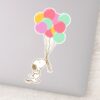 Snoopy_and_Balloons_Sticker_9 Snoopy And Balloons Sticker