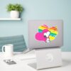 Snoopy_and_Woodstock___Rainbow_Hearts_Sticker_3 Snoopy And Woodstock Rainbow Hearts Sticker
