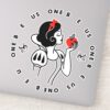 Snow_White_Outline_Graphic__Just_One_Bite__Sticker_1 Snow White Outline Graphic Just One Bite Sticker