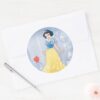 Snow_White_Princess_Classic_Round_Sticker_3 Snow White Princess Classic Round Sticker