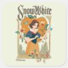 Snow_White_Vintage_Decorative_Graphic_Square_Sticker_1 Snow White Vintage Decorative Graphic Square Sticker