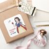 Snow_White___Watercolor_Birthday_Square_Sticker_5 Snow White Watercolor Birthday Square Sticker