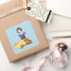 Snow_White_and_Animal_Friends_Square_Sticker_5 Snow White And Animal Friends Square Sticker
