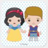 Snow_White_and_Prince_Charming_Emoji_Square_Sticker_1 Snow White And Prince Charming Emoji Square Sticker