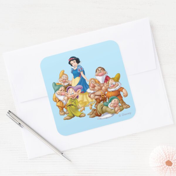 Snow_White_and_the_Seven_Dwarfs_2_Square_Sticker_3 Snow White And The Seven Dwarfs 2 Square Sticker