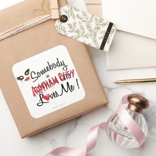 Somebody_in_AC_Loves_Me_Square_Sticker_5 Somebody In AC Loves Me Square Sticker