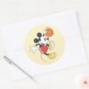 Sporty_Mickey___Basketball_Player_Classic_Round_Sticker_3 Sporty Mickey Basketball Player Classic Round Sticker