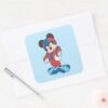 Sporty_Mickey___Football_Pose_Square_Sticker_3 Sporty Mickey Football Pose Square Sticker