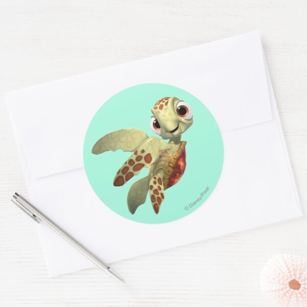 Squirt_2_classic_round_sticker_3 Squirt 2 Classic Round Sticker