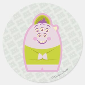 Squishy 1 Classic Round Sticker