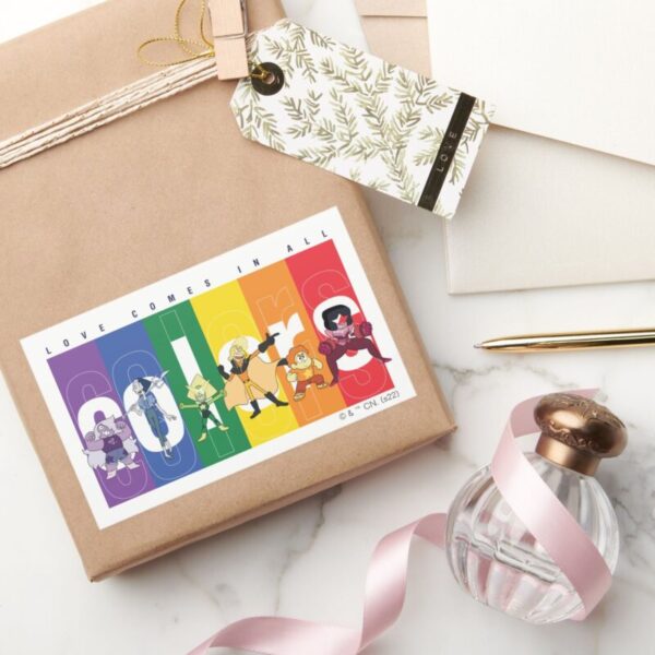 Steven_Universe_-_Love_Comes_In_All_Colors_Rectangular_Sticker_5 Steven Universe Love Comes In All Colors Rectangular Sticker