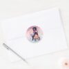 Steven_Universe___Crystal_Gem_Group_Pose_Classic_Round_Sticker_3 Steven Universe Crystal Gem Group Pose Classic Round Sticker