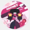 Steven Universe Garnet Character Graphic Classic Round Sticker