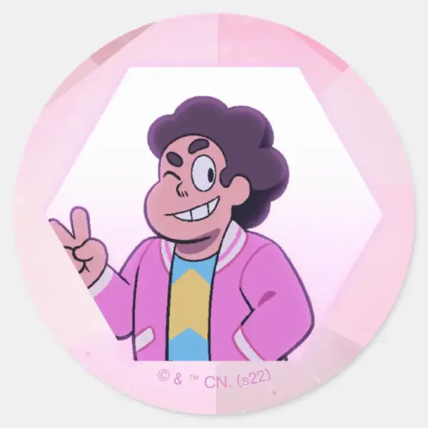 Steven_Universe___Pink_Diamond_Portrait_Classic_Round_Sticker_1 Steven Universe Pink Diamond Portrait Classic Round Sticker