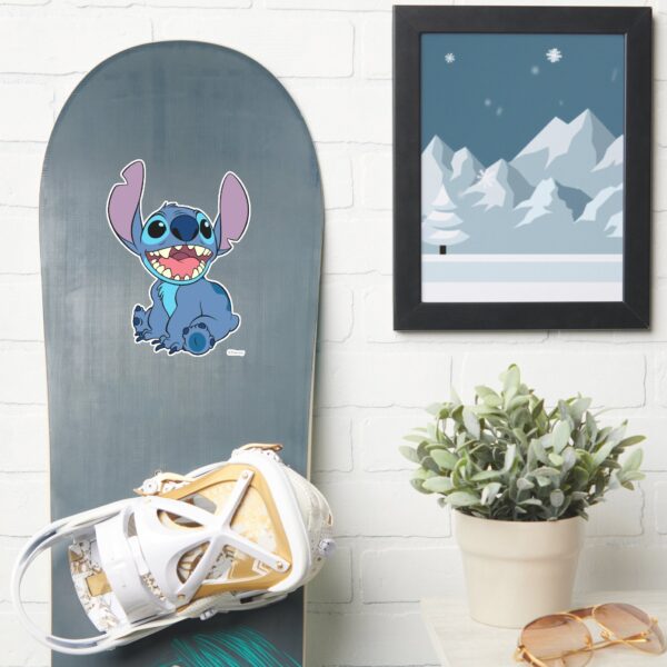 Stitch Excited A Burst Of Energy Sticker