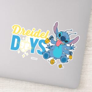 Stitch___Dreidel_Days_Sticker_9 Stitch Dreidel Days Sticker