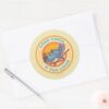 Stitch Good Times Tan Lines Classic Round Sticker