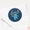 Stitch Happy Hanukkah Classic Round Sticker