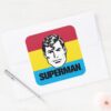 Stripe_Boy_-_Superman_Square_Sticker_3 Stripe Boy Superman Square Sticker