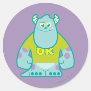 Sulley 2 Classic Round Sticker
