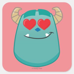 Sulley Emoji Square Sticker