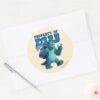 Sulley_Property_of_MU_Classic_Round_Sticker_3 Sulley Property Of MU Classic Round Sticker
