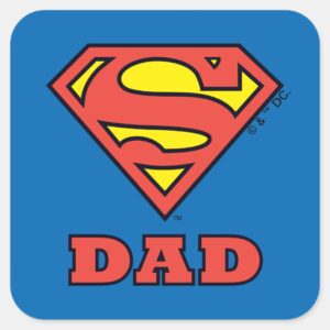 Super Dad Square Sticker