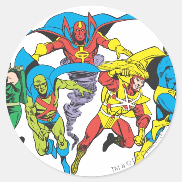 Super Powers™ Collection 10 Classic Round Sticker