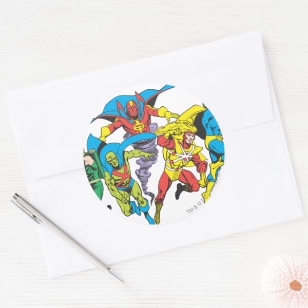 Super Powers™ Collection 10 Classic Round Sticker