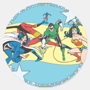 Super Powers™ Collection 14 Classic Round Sticker