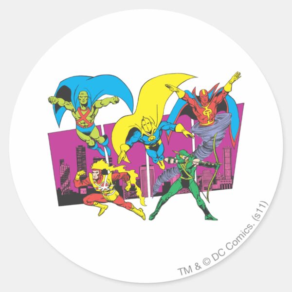 Super Powers™ Collection 17 Classic Round Sticker
