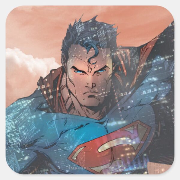 Superman_-_Red_Square_Sticker_1 Superman Red Square Sticker