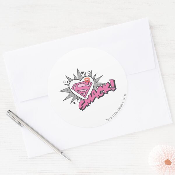 Superman_-_Smack_Classic_Round_Sticker_3 Superman Smack Classic Round Sticker