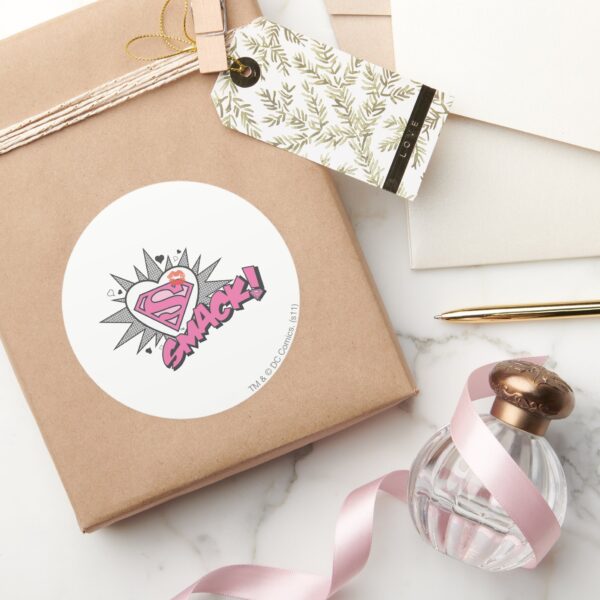 Superman_-_Smack_Classic_Round_Sticker_5 Superman Smack Classic Round Sticker