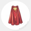 Superman_-_The_Cape_Classic_Round_Sticker_1 Superman The Cape Classic Round Sticker