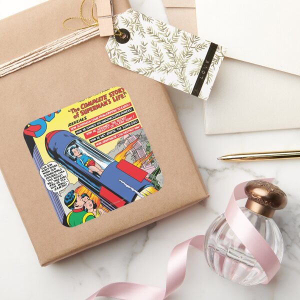 Superman 146 Square Sticker